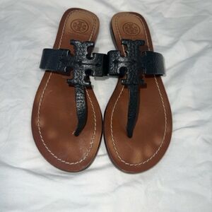 Tory Burch sandals black size 6M for lady